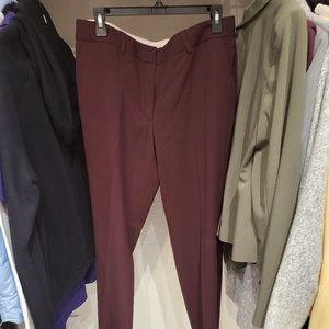 New burgundy slacks by Victoria Secret